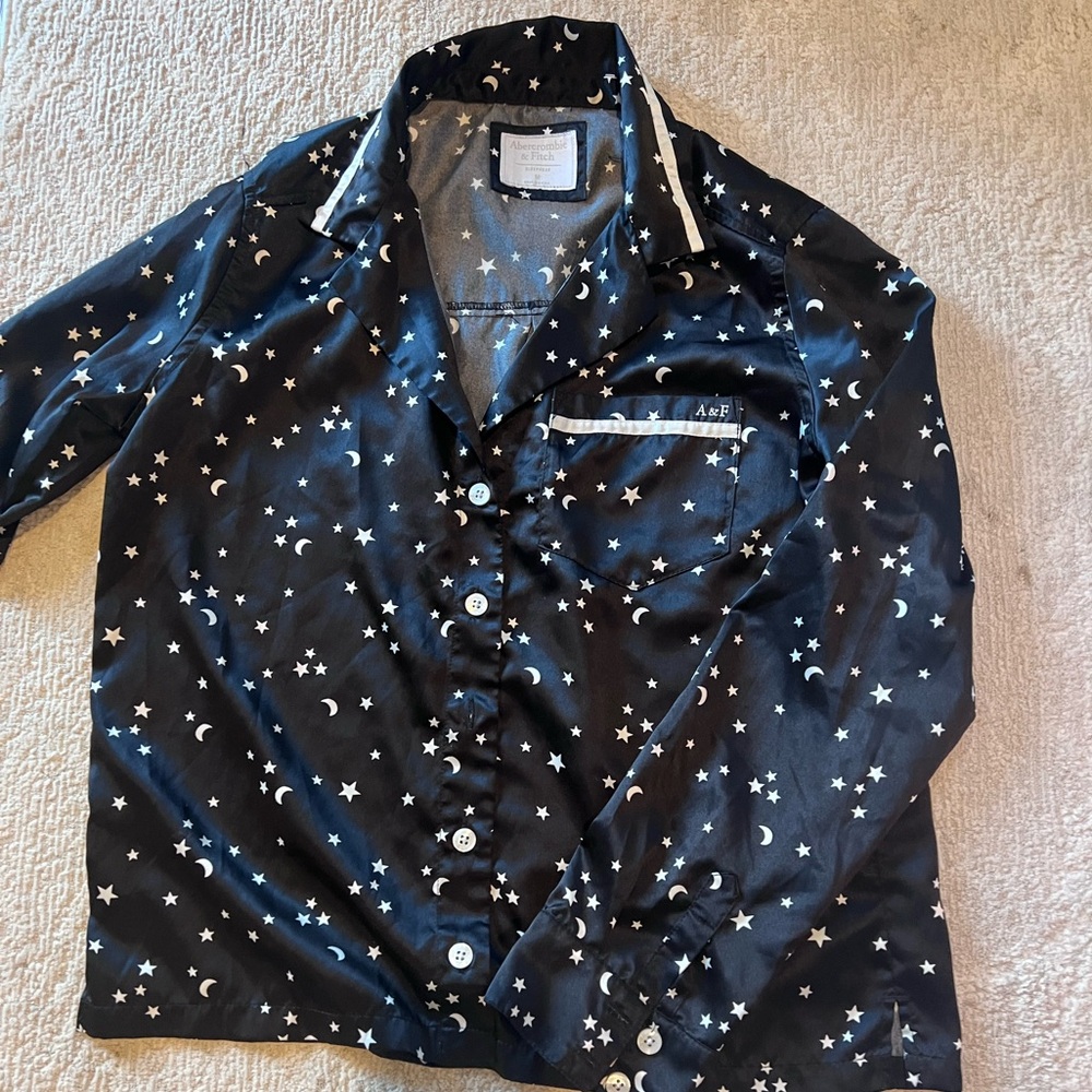 Abercrombie Star and Moon Pajama Set